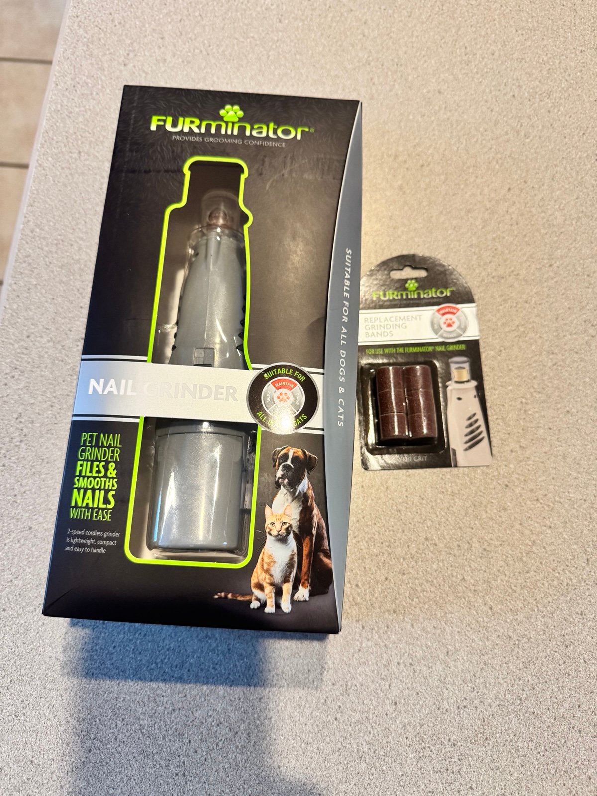 Furminator dog nail grinder