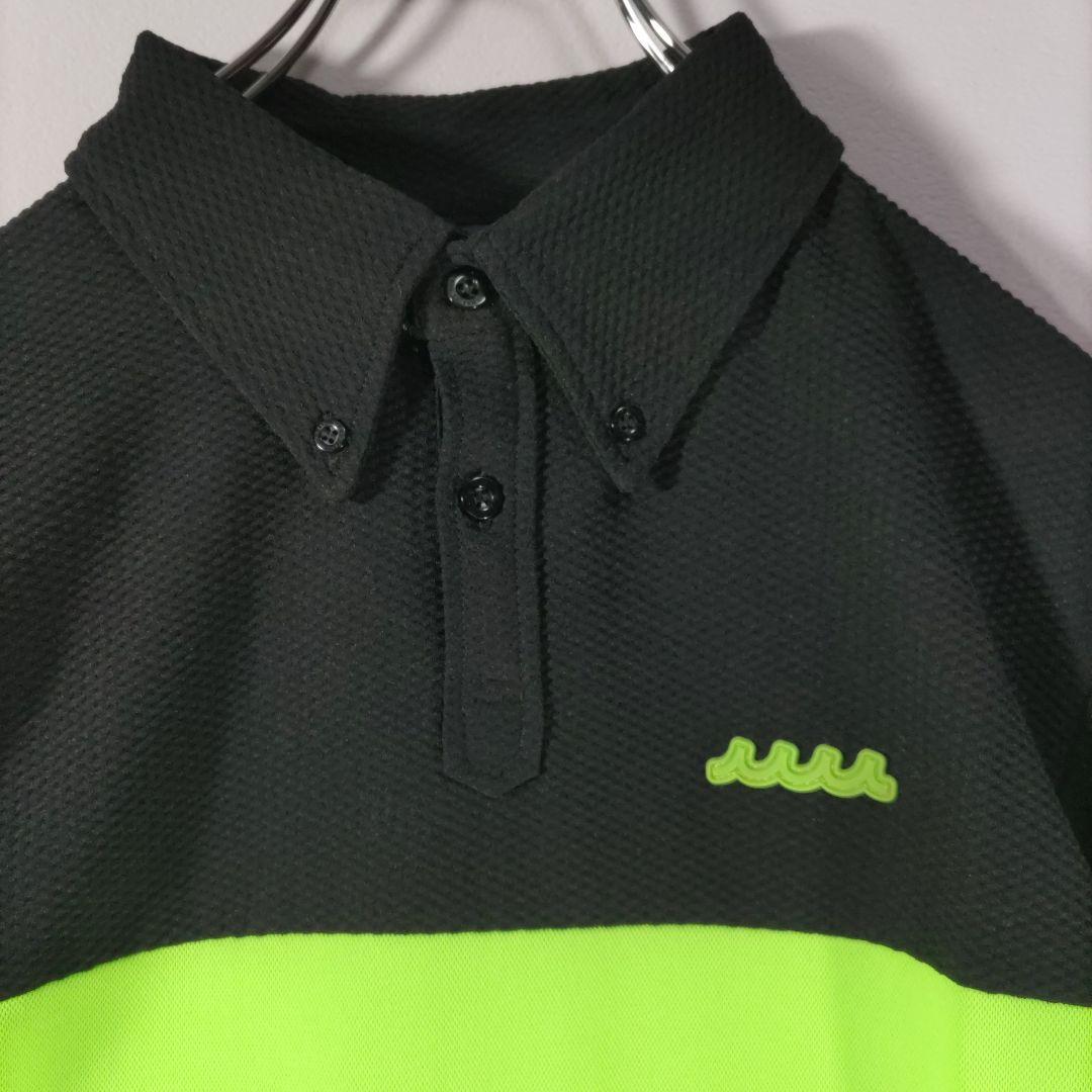 海外最新 Shirt Polo Marine MUTA Black (M-L) 4 Size メンズウェア