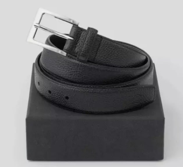 Bolvaint Paris Lynam Men's Leather Belt - Genuine Leather, Classic Dress Style