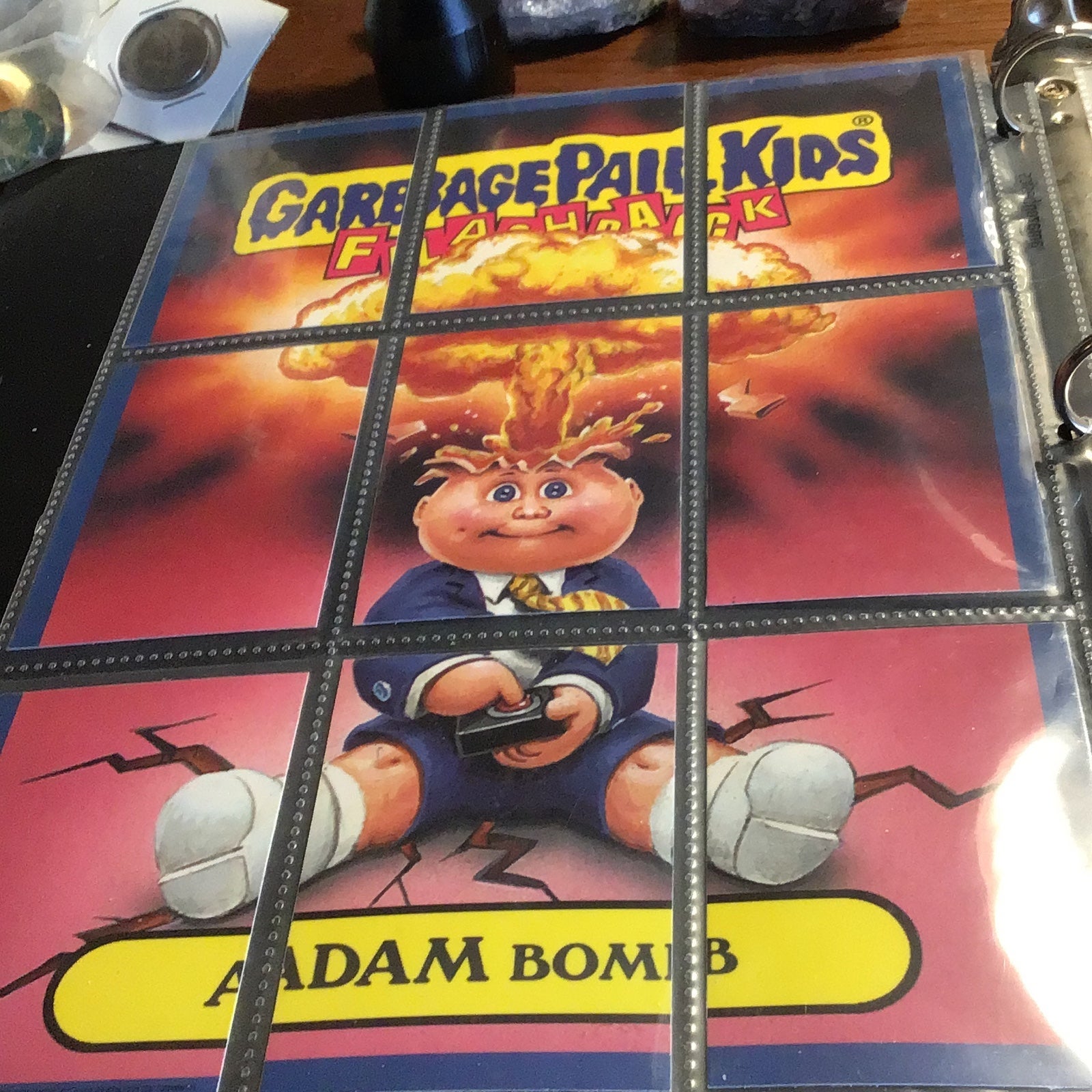 Garbage pill, kids, flashback puzzles