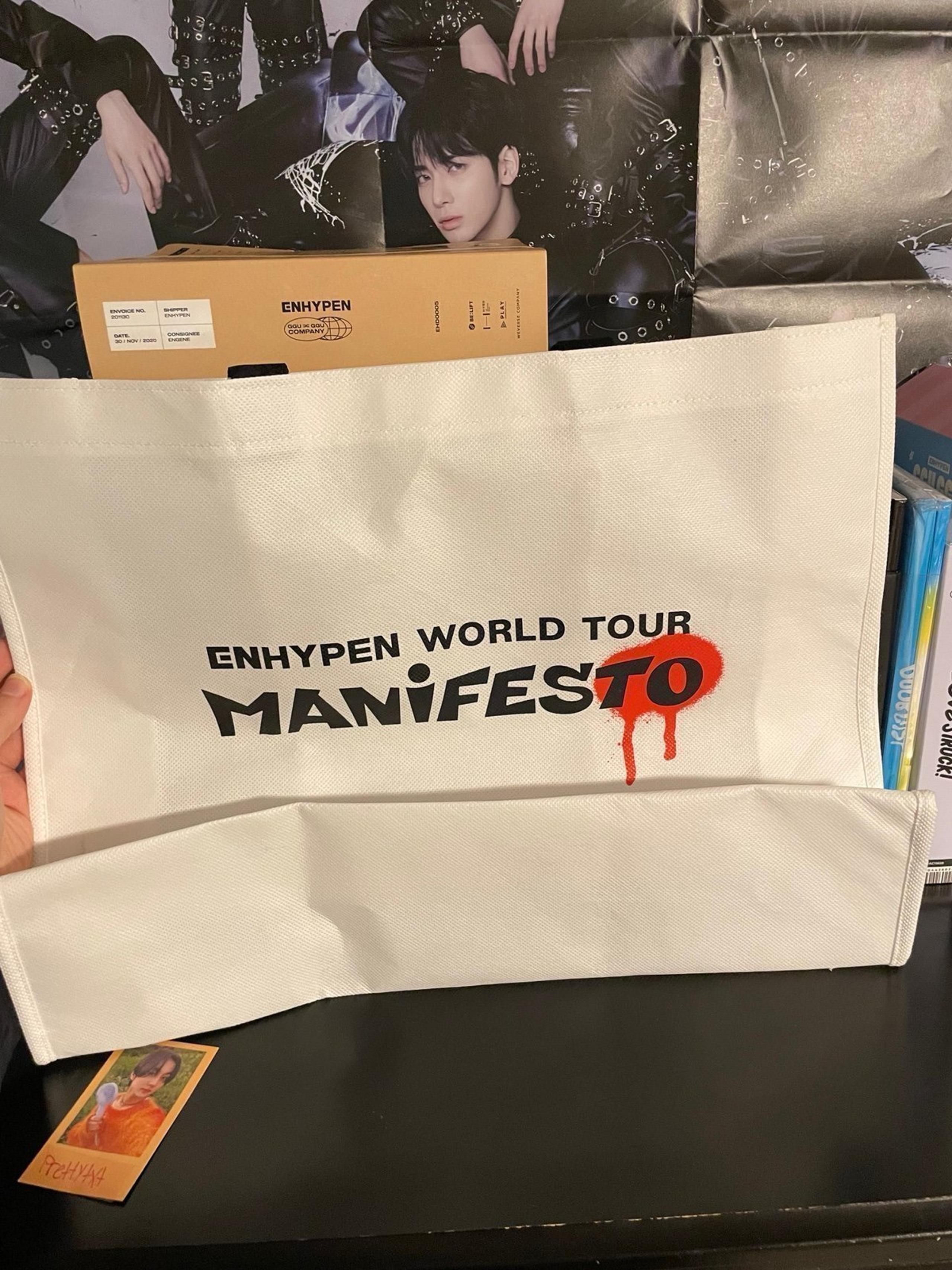 Enhypen manifesto bag