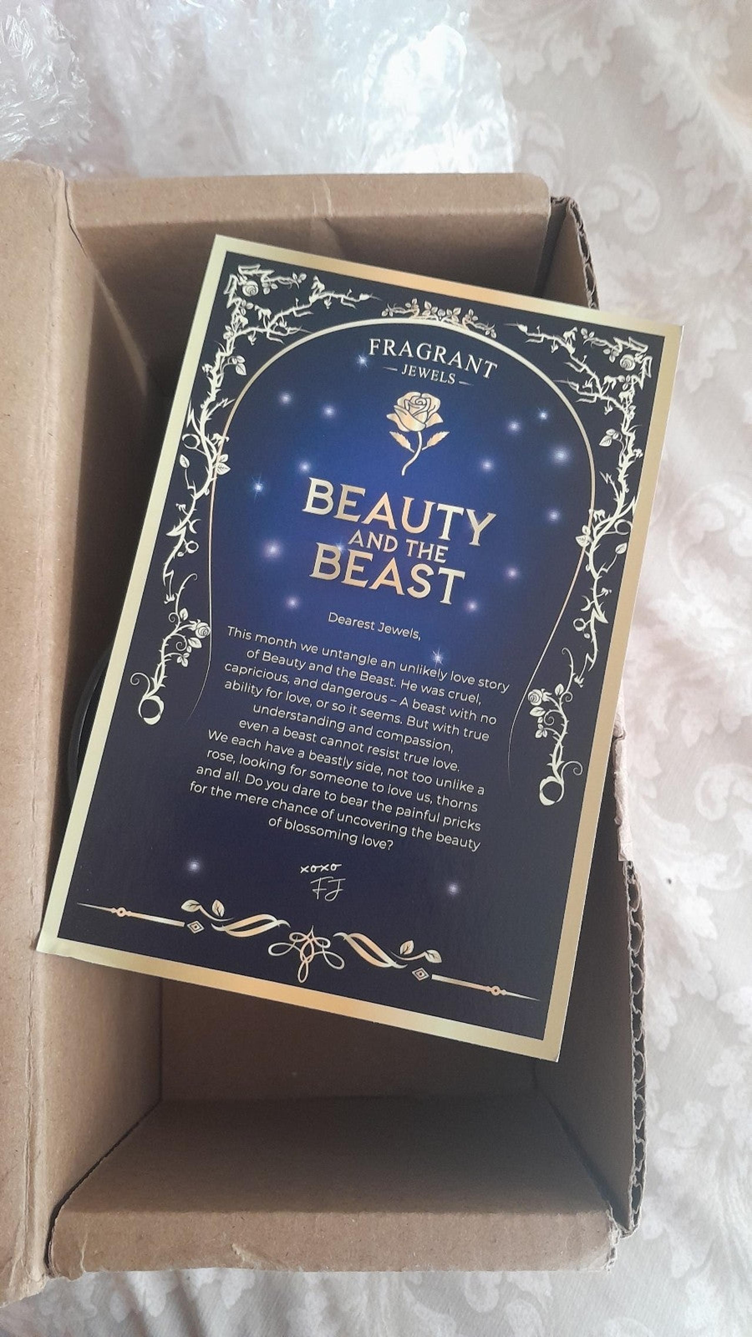 Fragrant Jewels Beauty & the Beast INTACT