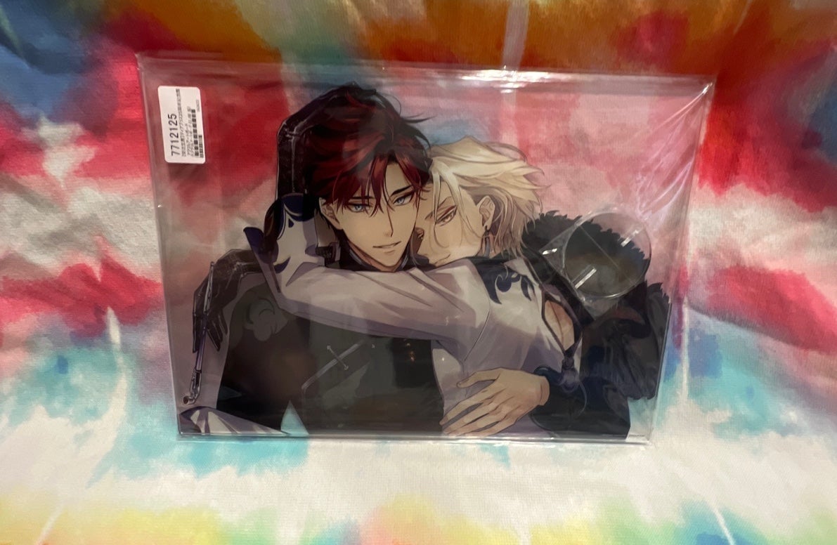 Hinohara Meguru therapy game acrylic board.Dear plus 25th anniversary exhibition