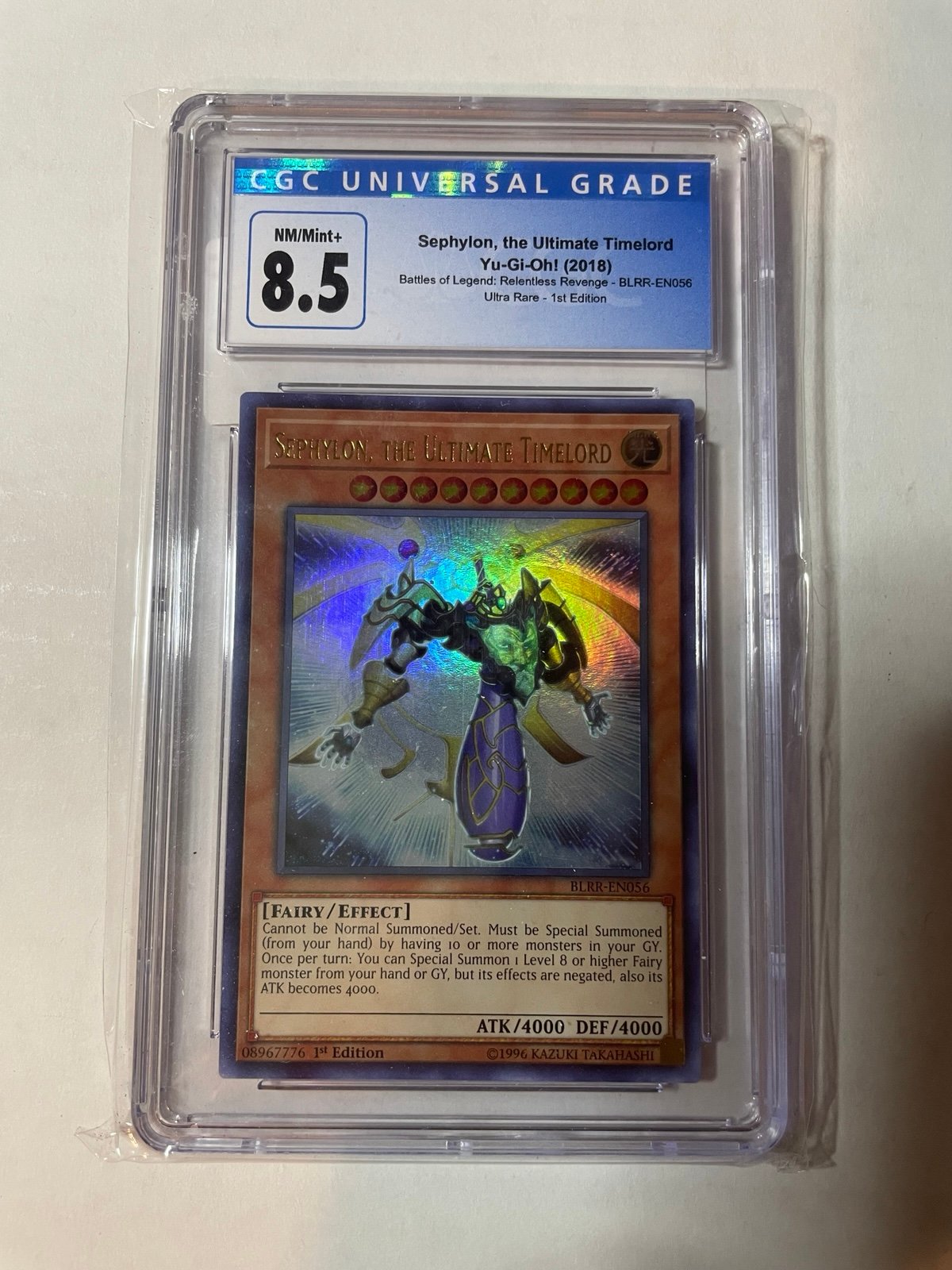 cgc 8.5 sephylon, the ultimate timelord