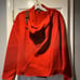 Women’s EILEEN FISHER Petite Orange/Brown Wool Sweater Jacket sz Small