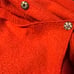 Women’s EILEEN FISHER Petite Orange/Brown Wool Sweater Jacket sz Small