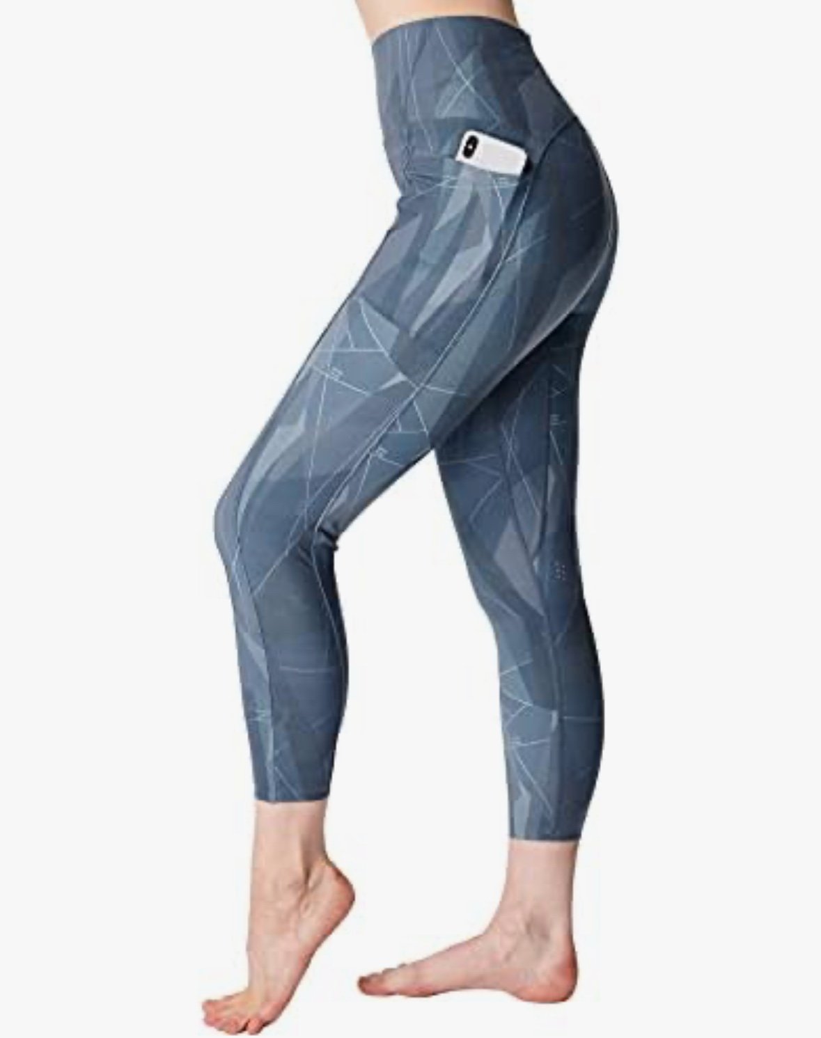 Sweaty Betty Super Sculpt Zig Zag 7/8 Yoga Leggings - Small