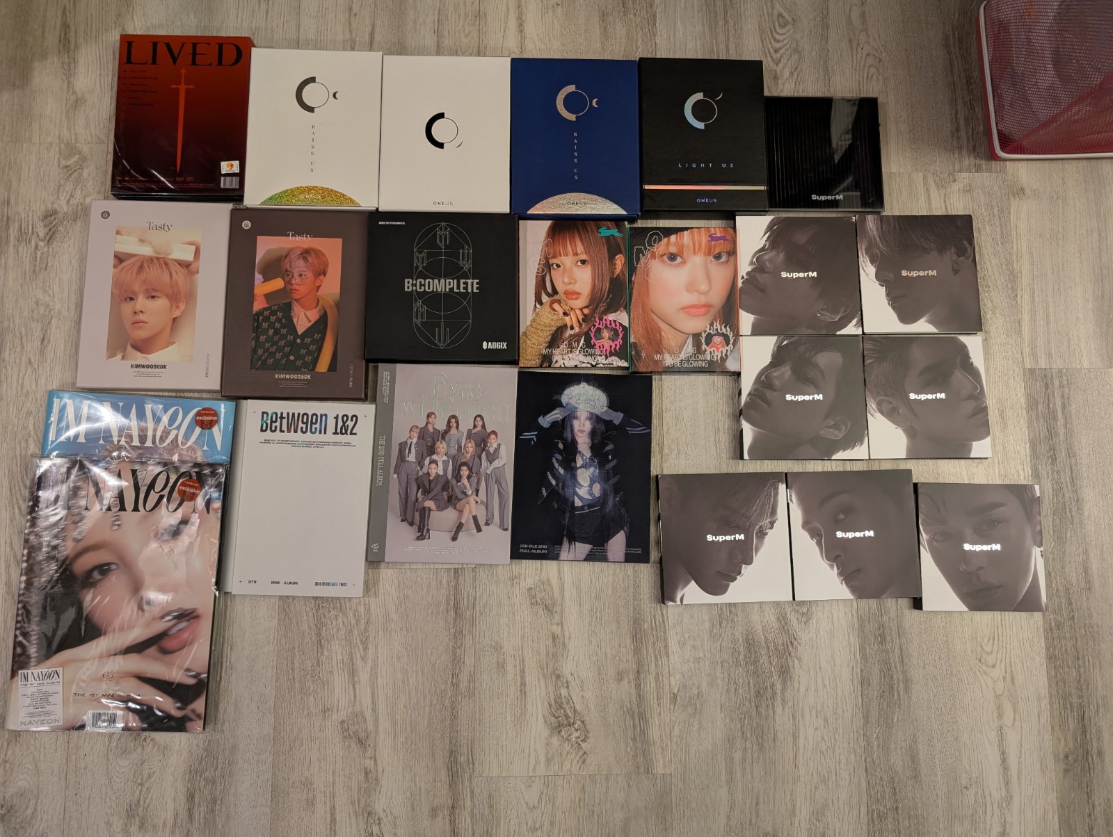K-pop albums!