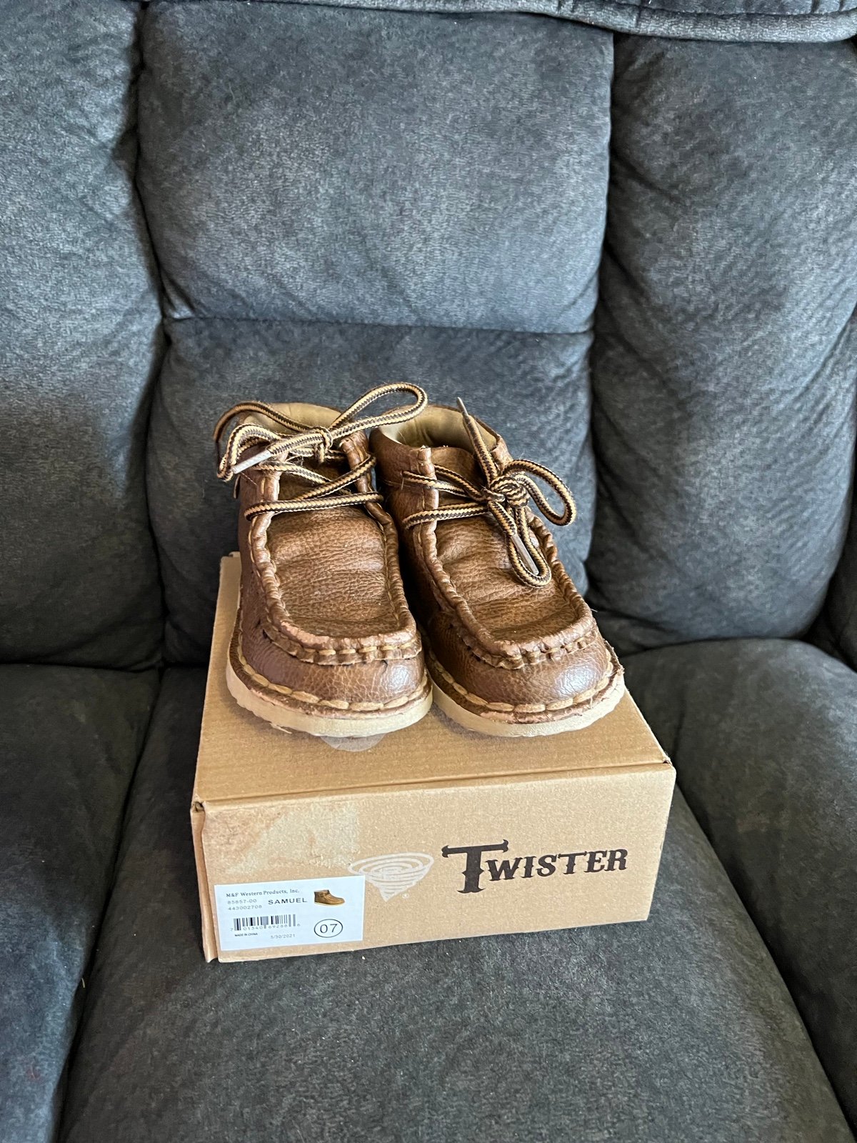 twisted x infant boots size 7