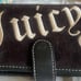 Vintage 2k Juicy Couture Makeup Bag & Brush Holder Like New