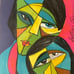 Anthony Quinn Hand signed Art Lithograph #328 with Documentation Certificate.
