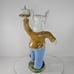 Andrea By Sadek Ceramic Bunny Rabbit Figurine Chef Walking Holding Cake *FLAW*