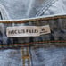 A Avec Les Filles Women's Light Wash Distressed Cut Off Blue Denim Shorts NWT 30