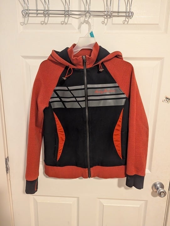 Harley-Davidson Performance Stretch Zip-up Hoodie, Size S/M