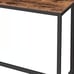 NEW Industrial Rectangular Dining Table ONLY, Adjustable Feet Sturdy Metal Frame