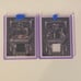 Bijan Robinson obsidian #’d and Jalen Hurts obsidian patch #’d