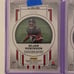 Bijan Robinson obsidian #’d and Jalen Hurts obsidian patch #’d