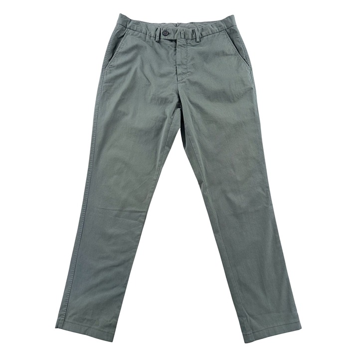 Suitsupply Porto Novo Army Green Chino Pants US 30 / ITA 46