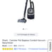 Shark - Canister Pet Bagless Corded Vacuum - Navy/Silver Model:CZ351