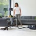 Shark - Canister Pet Bagless Corded Vacuum - Navy/Silver Model:CZ351