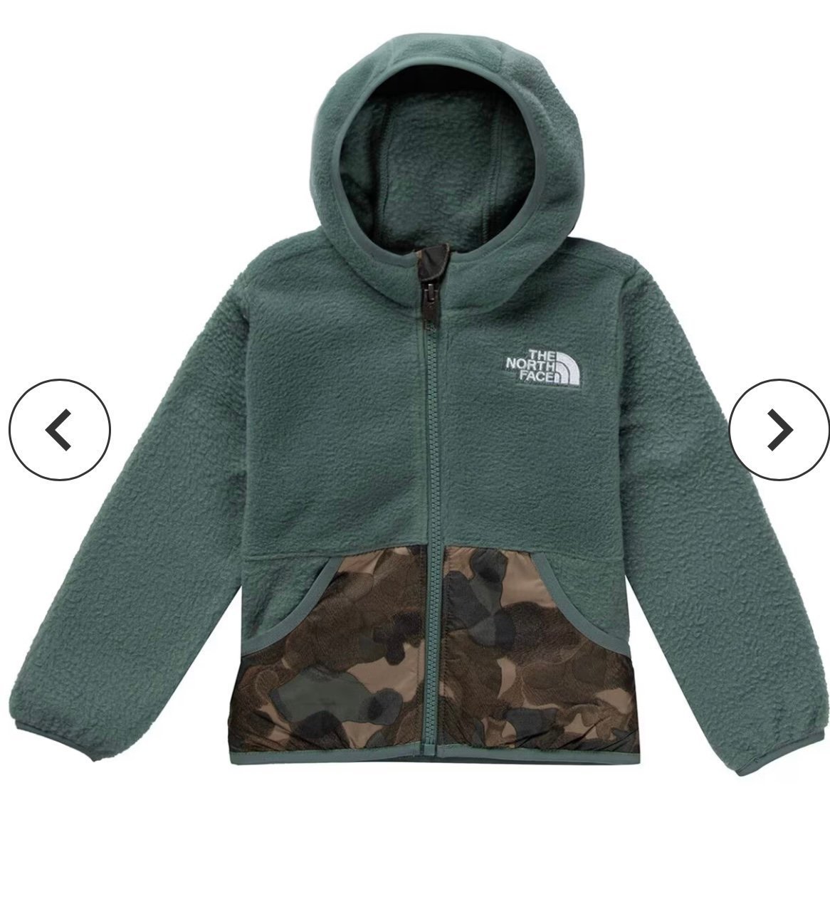 The North Face Forrest Full-Zip Fleece Hoodie (Little Kids') size 7