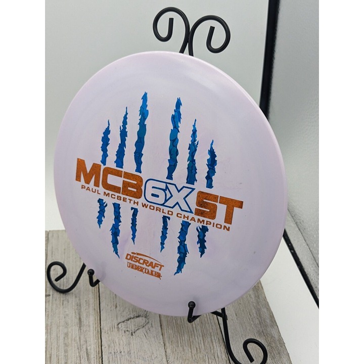 New Discraft McBeth 6X Claw LE ESP Undertaker Driver Disc Golf Disc 173-174 Gram