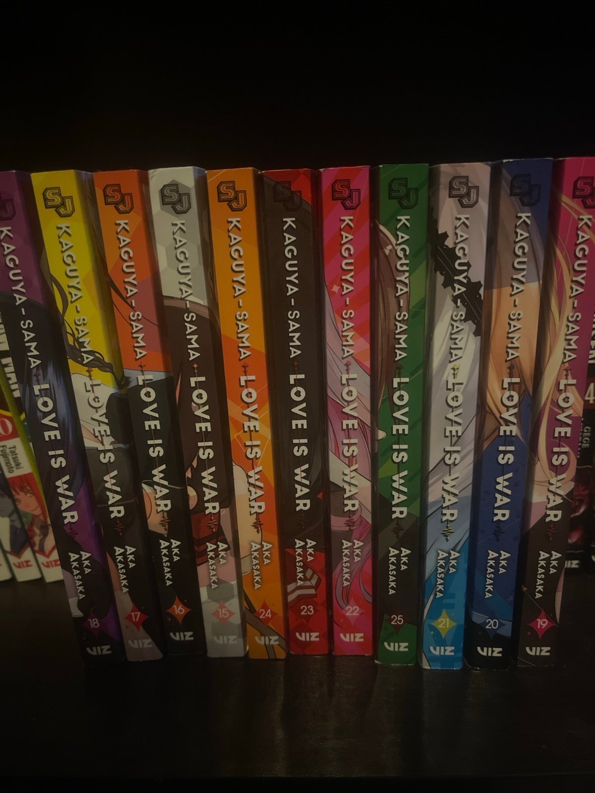Love is war manga 15-25
