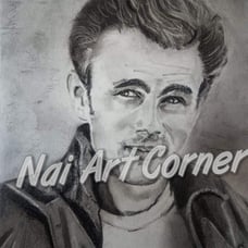 James Dean drawing will be framed