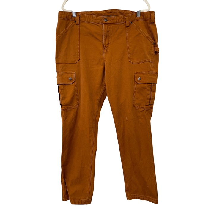 Duluth Trading Co Curve Setter Waistband Cargo Pants Size 18X31 Outdoor Workwear