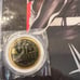 WWE Shinsuke Nakamure autograph w coin