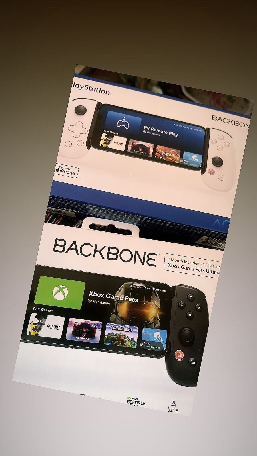 PlayStation & Xbox backbone iphone
