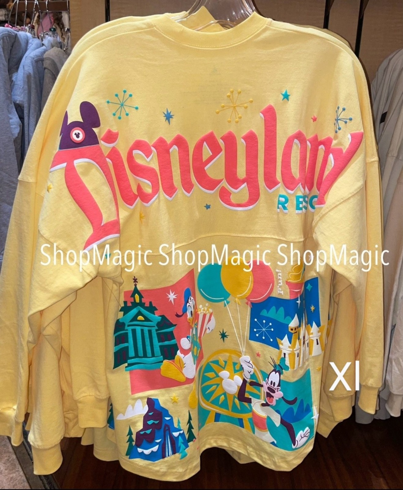 Donald Duck and Goofy Play in the Park Spirit Jersey for Adults – Disneyland