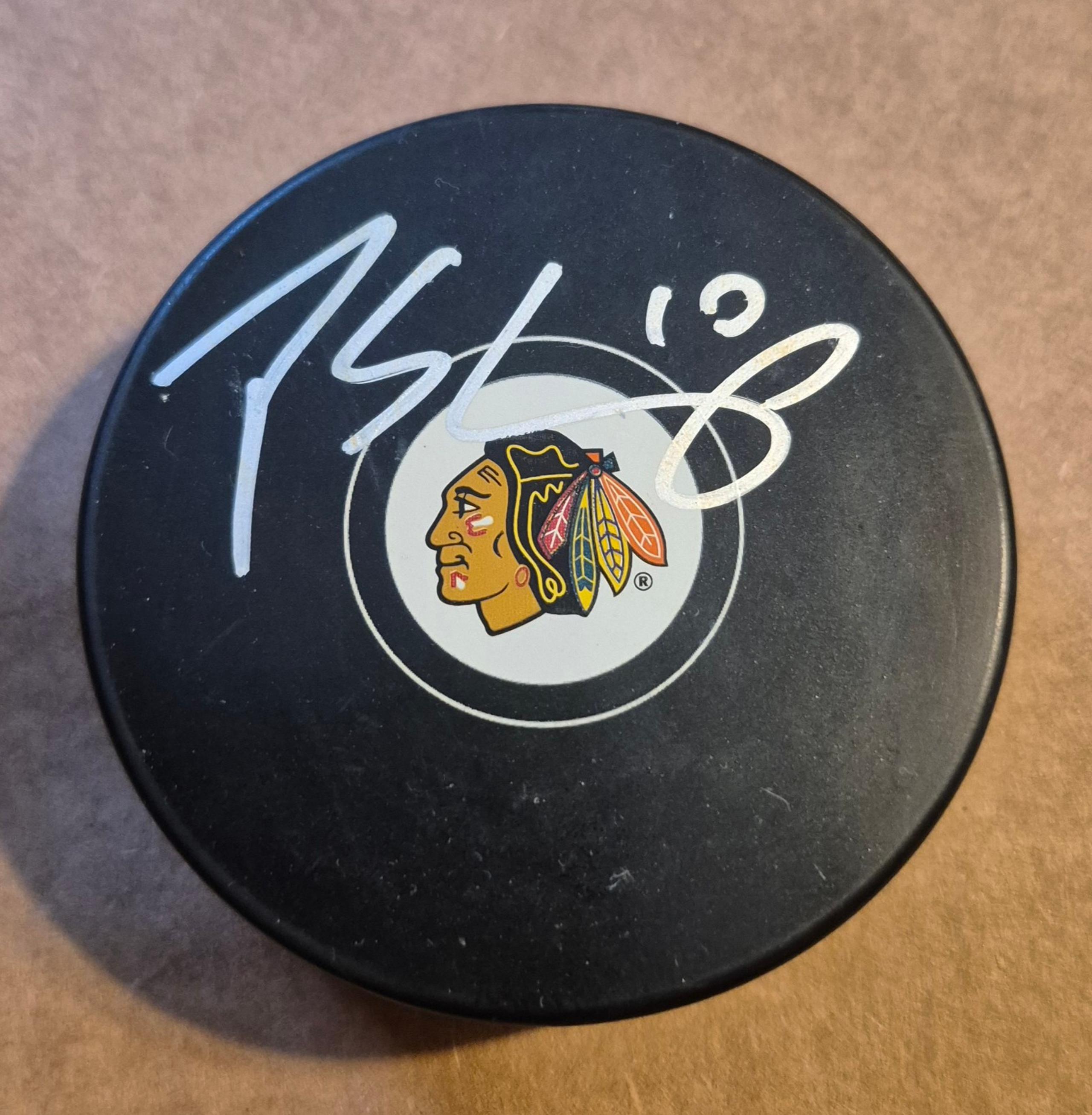 Patrick Sharp signed autographed Chicago Blackhawks Hockey Puck