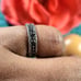 Vintage - Sterling Silver Ring - Moon & Stars - Size 4.5 - Marked 925