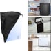 Compact Chest Freezer 3.5 Cubic Feet Freezer Cover 22L X 25W X 34H Inch,Black