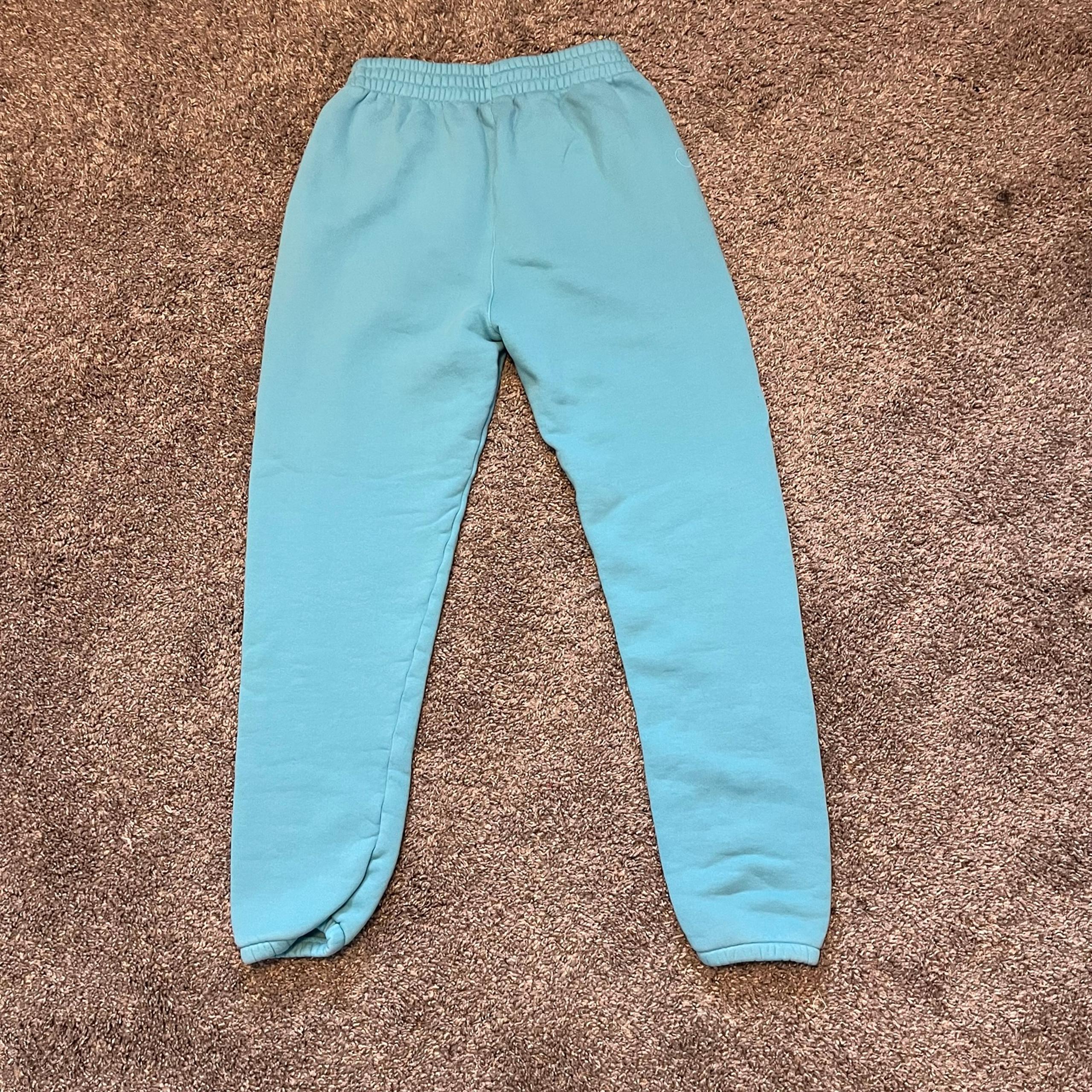 Outdoor Voices Heavy Weight Blue Sweatpants | Aqua Sweats |100% Cotton | Size XS