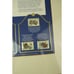 Soviet Union Waterfowl Stamps 1989-1991 | Gold-Framed Display Page | Collectible
