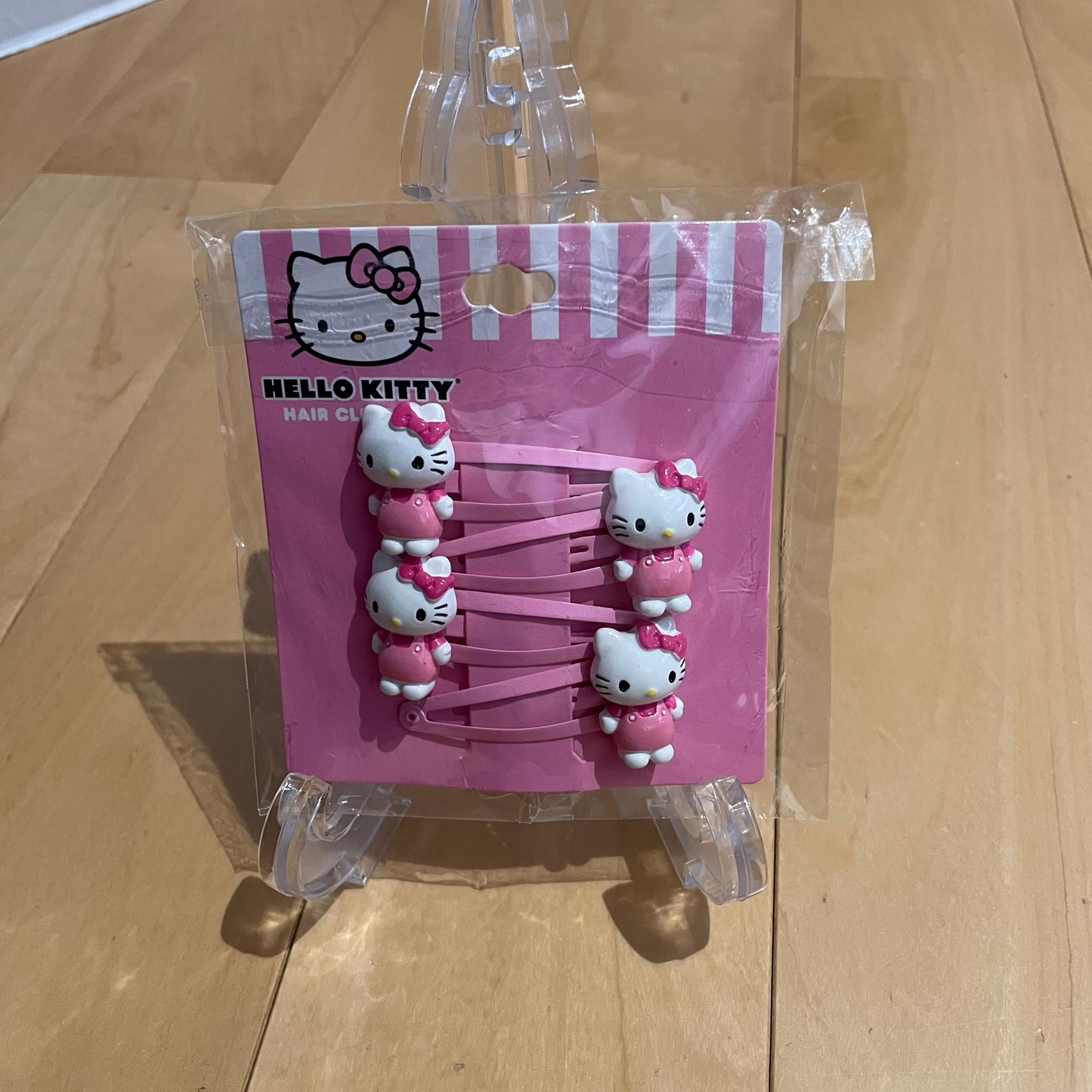 New Sanrio Hello Kitty 3D 4pk hair clips