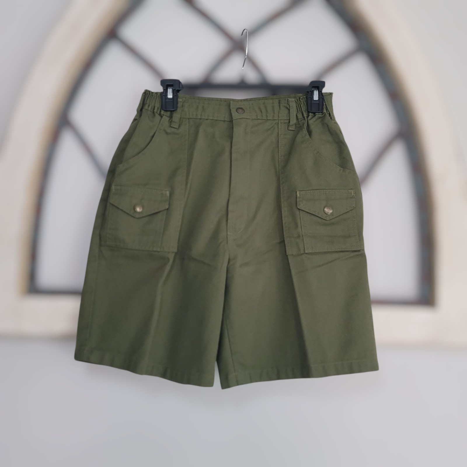 Vintage Official Boy Scout BSA Shorts Men's Olive Green Size 22-31