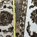 JC Penney Belt Women's XL Metal Stretch Brown Bronze Fish Scale Studded NWT