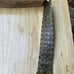 JC Penney Belt Women's XL Metal Stretch Brown Bronze Fish Scale Studded NWT