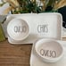 Rae Dunn Queso & Chips Small Platters SET 2