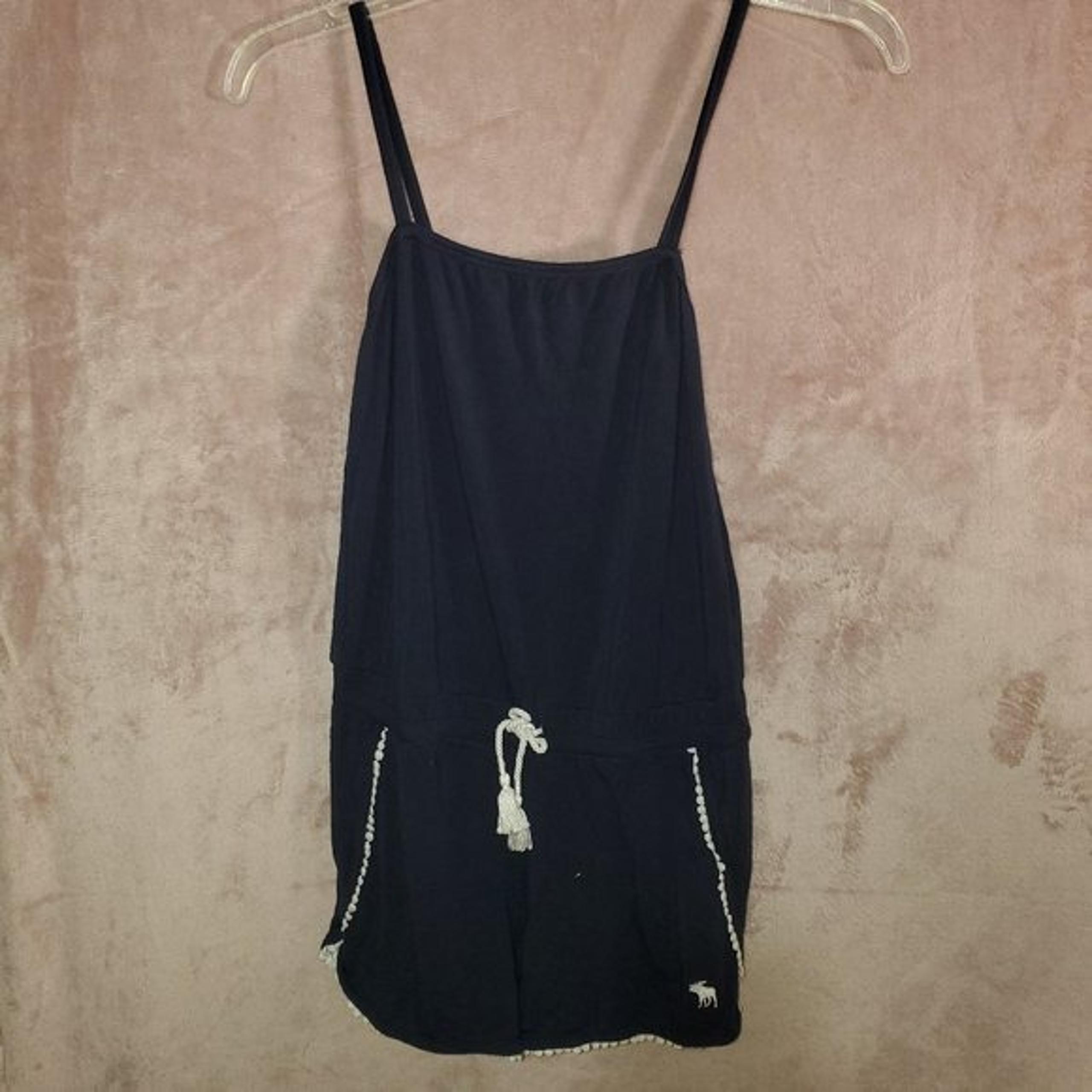 Girls Abercrombie Kids Navy Blue Romper Size 9/10