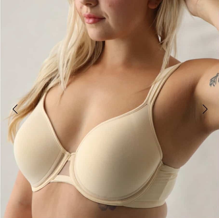 Underoutfit Underwire 2 Bra The Underwire Cradle Bra In Sand Nude Size 38E NWT