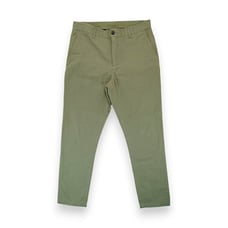 Ovadia & Sons Mens Pants 32 Green Striped Shuttle Tape Chino 32x29 MSRP 220