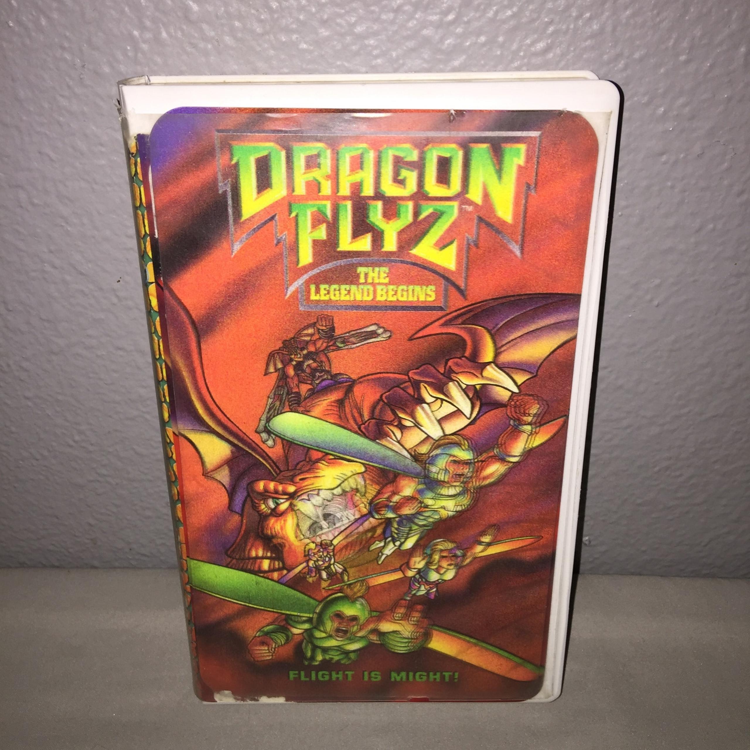 Vhs Used Dragon Flyz The Legend Begins Single Tape Columbia Tristar Home Video