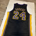 Rare Adidas NBA Los Angeles LA Lakers Kobe Bryant Hollywood Nights Jersey S XL