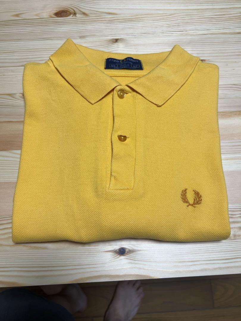 FRED PERRY Yellow Polo Shirt