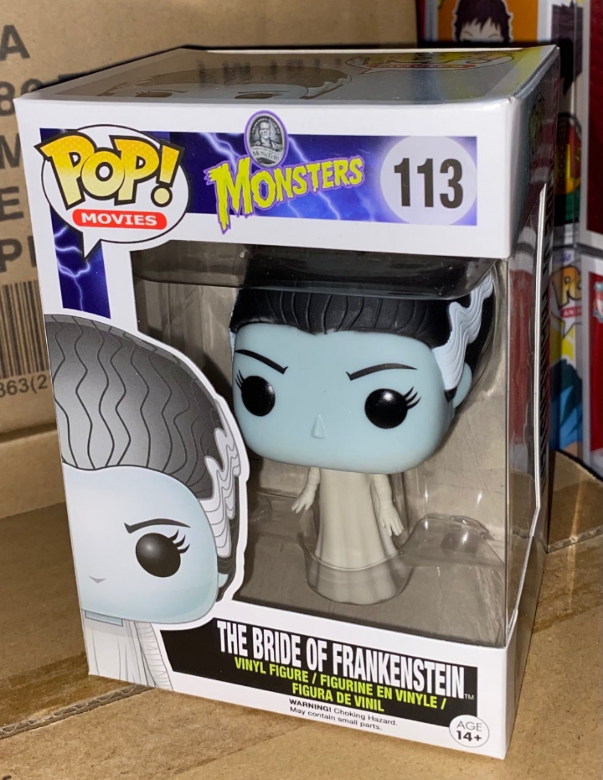 Funko Pop Movie - Monsters - The Bride of Frankenstein #113
