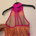 Weissman dance costume sassy Orange feather Some Call It Magic 14694 LC child